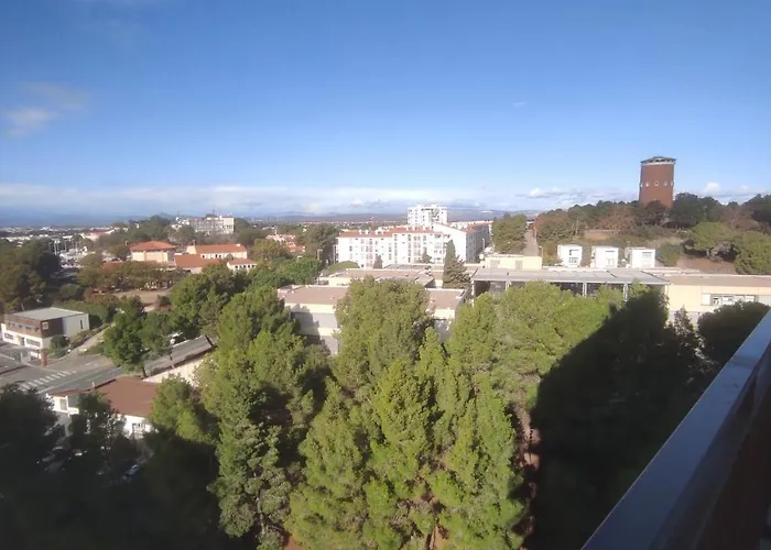 Apartment T3 Super Vue Theza 10 Perpignan
