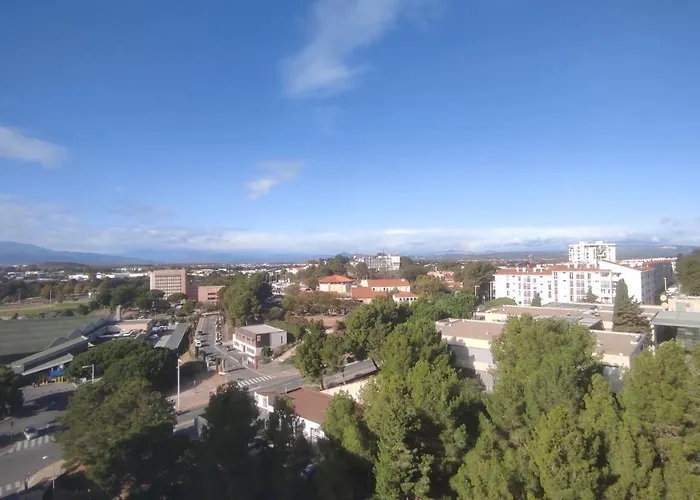T3 Super Vue Theza 10 Apartment Perpignan